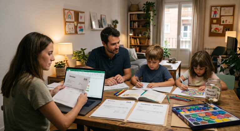 Ahorro del hogar y control de gastos autónomos